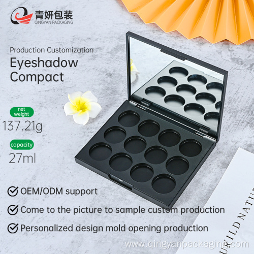 Hot sale Plastic Eyeshadow Compact Case